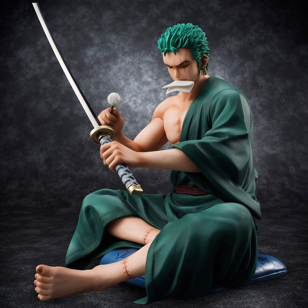 ONE PIECE - Roronoa Zoro - Statue P.O.P. S.O.C. 13cm