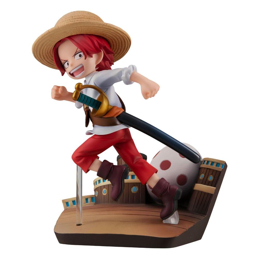 ONE PIECE - Shanks "Run Run Run" - Statue G.E.M. 13cm