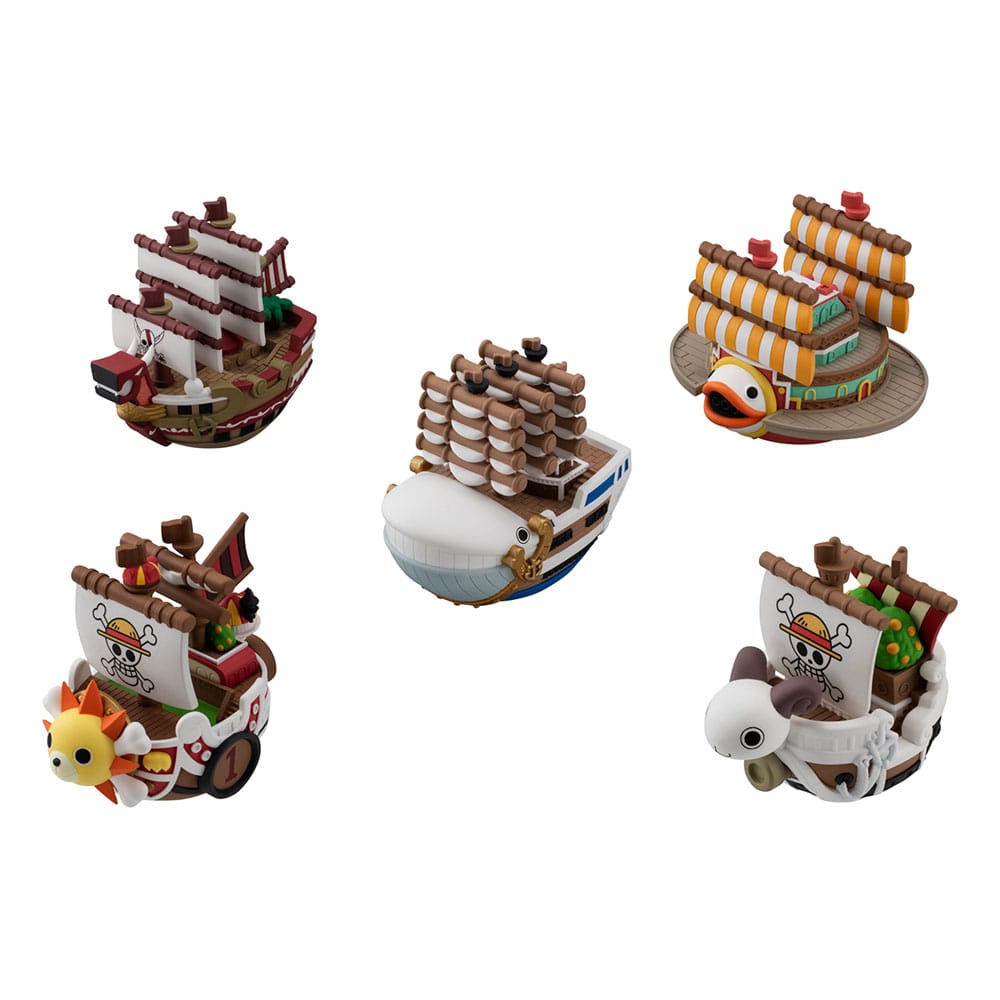 ONE PIECE - Yuracolle Grand Line - Assortment 6 Mini-Figures 6cm