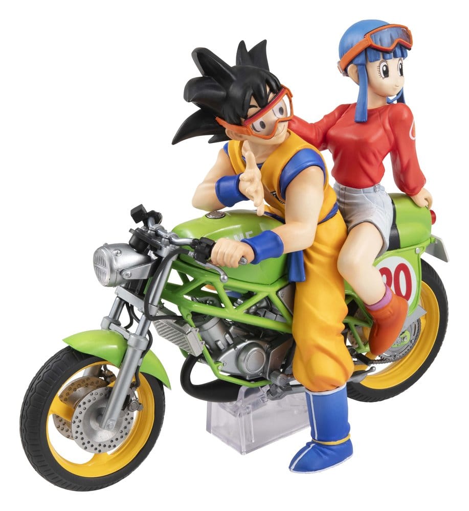 DRAGON BALL Z - Son Goku & Chichi - Statue Desktop Real McCoy 15cm