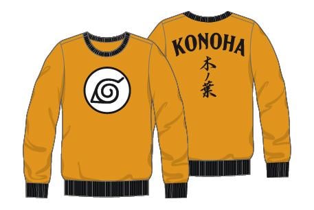 NARUTO - Konoha - Men Christmas Sweaters (XL)