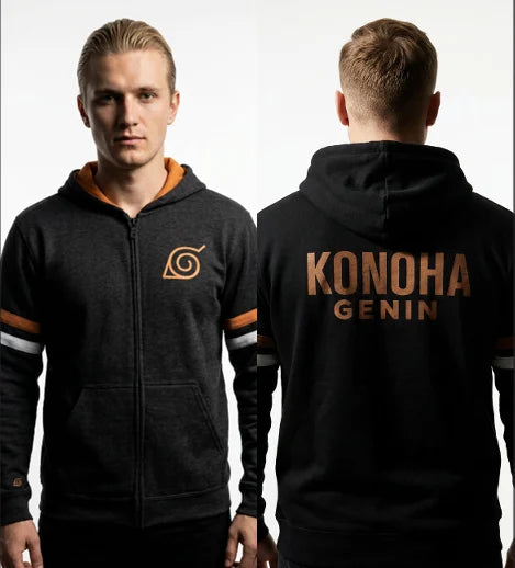 NARUTO - Konoha Genin - Hooded Sweat (XXL)