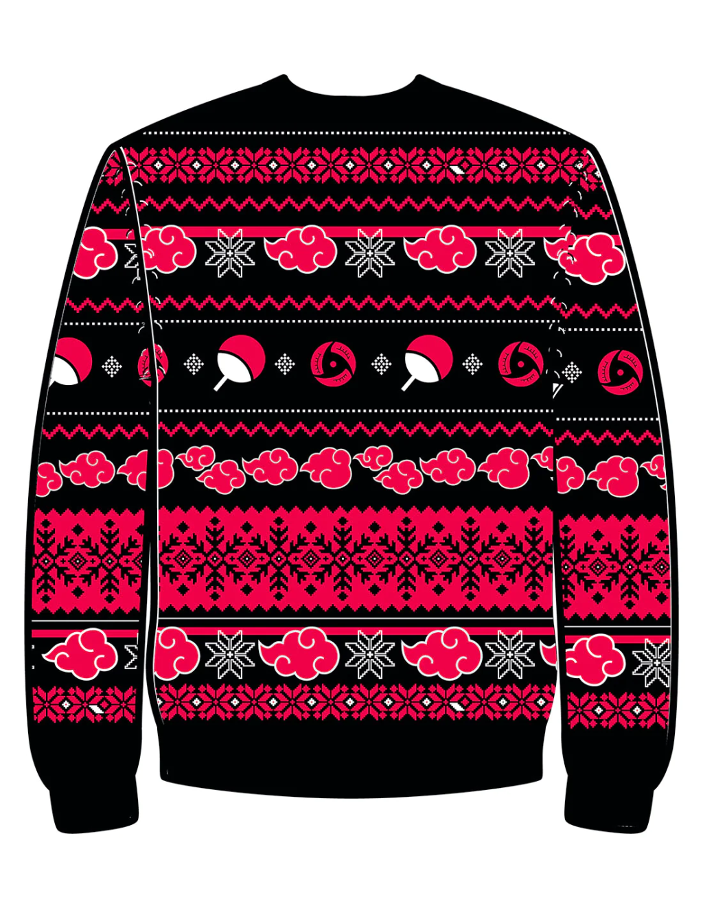 NARUTO SHIPPUDEN - Akatsuki - Men Christmas Sweaters (S)