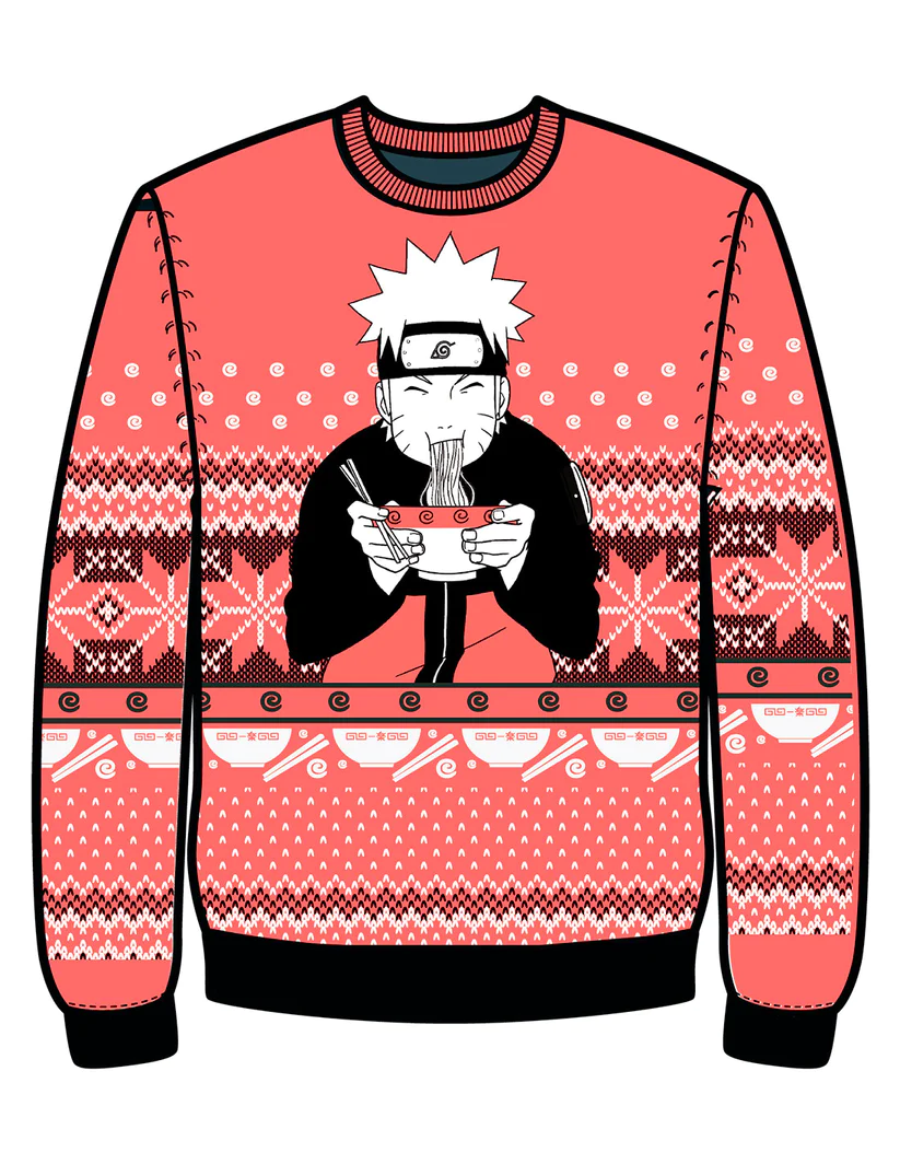 NARUTO - Ramen Ichiraku - Men Christmas Sweaters (L)