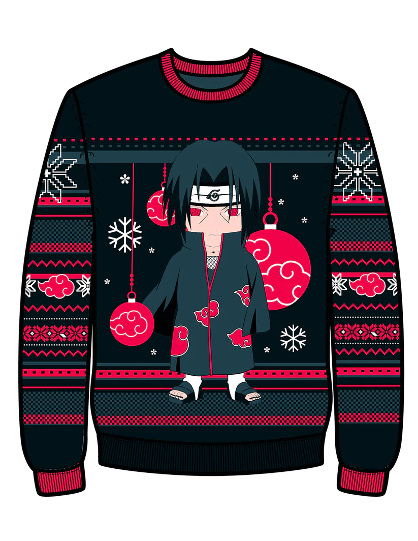 NARUTO - Itachi - Men Christmas Sweaters (L)