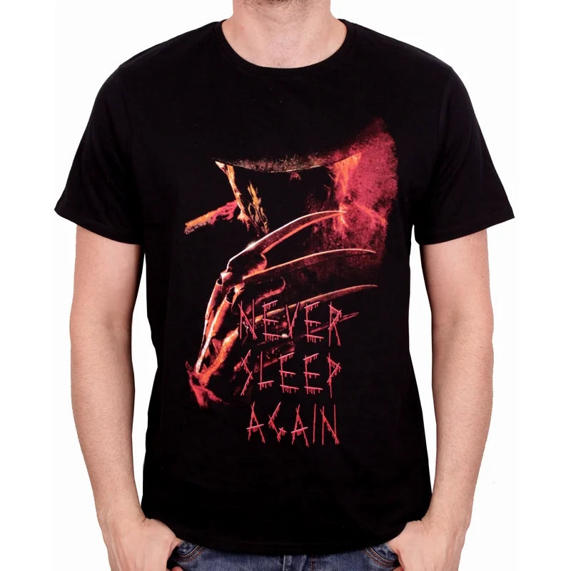 A NIGHTMARE ON ELM STREET - T-Shirt Never Sleep Again (S)