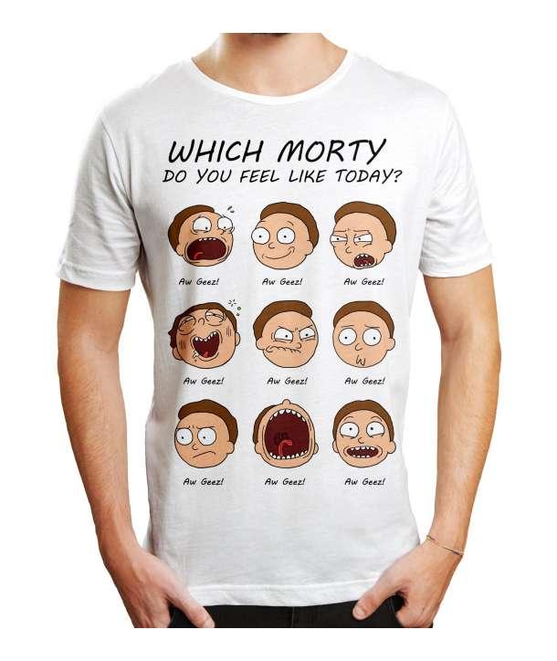 RICK & MORTY - T-Shirt Morty Emotion (XXL)