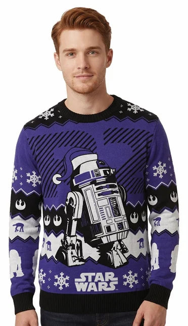STAR WARS - R2-D2 - Men Christmas Sweaters (XL)