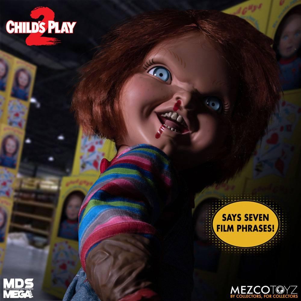 CHUCKY - Child's Play 2 - Talking Figure Designer Series 38cm