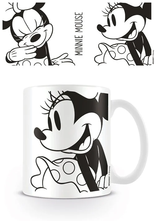 DISNEY - Mug - 300 ml - Minnie Mouse B&W