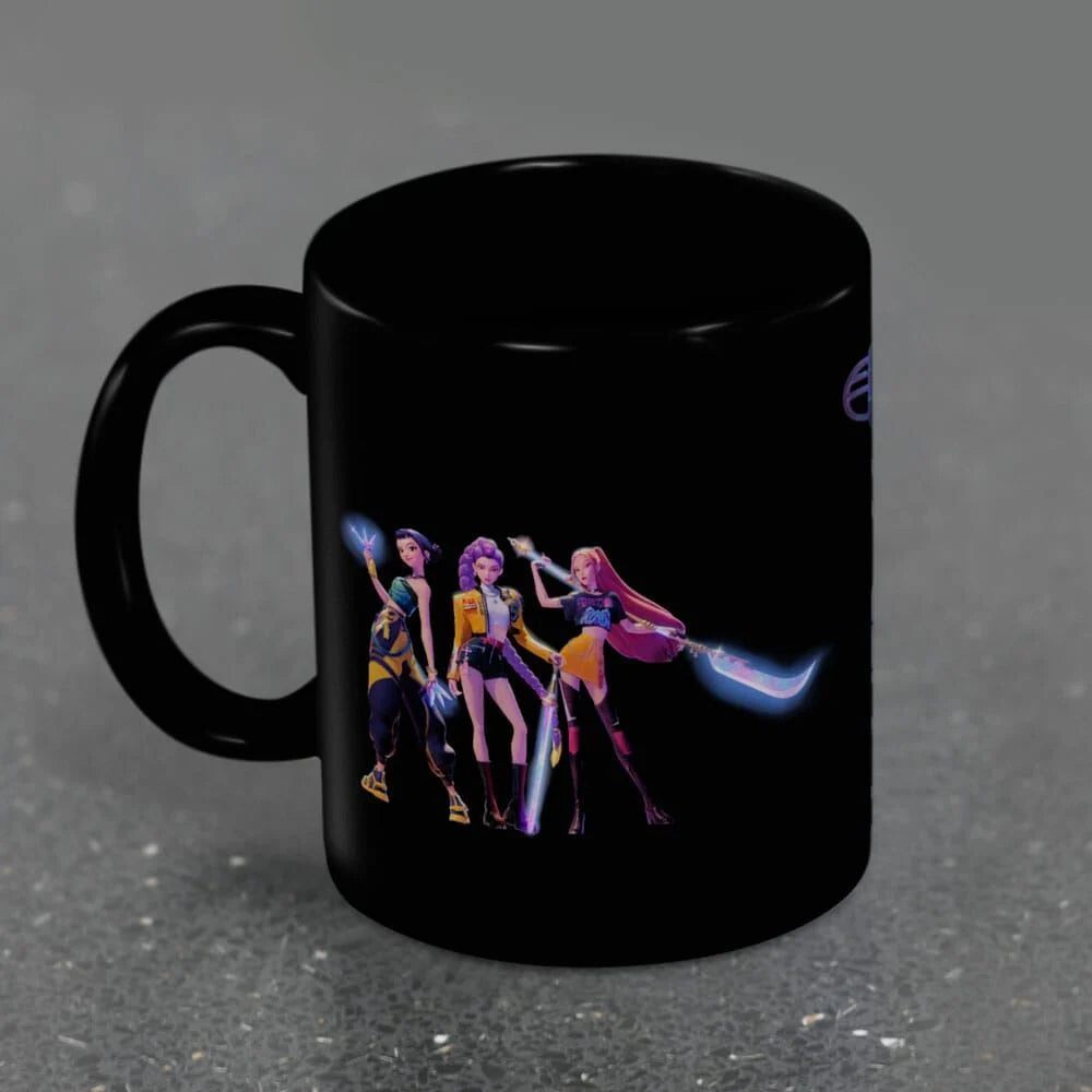K-POP DEMON HUNTERS - Huntrix - Black Pod Mug 11oz