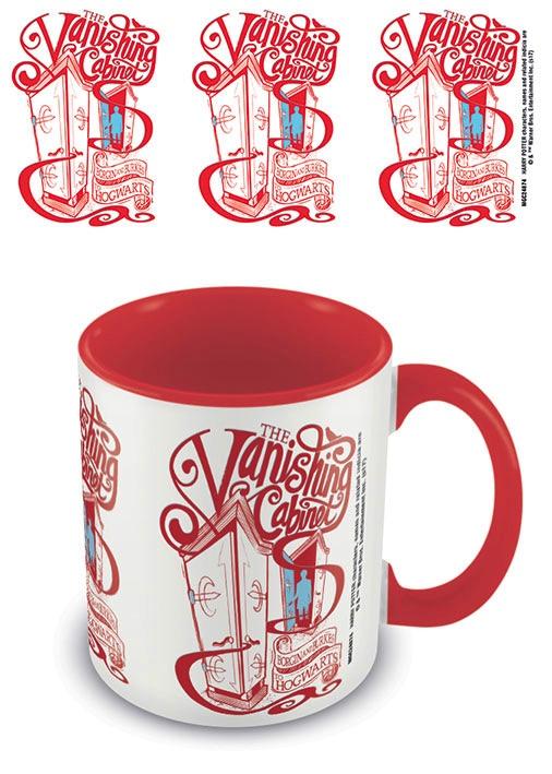 HARRY POTTER - Colored Inner Mug - Vanishing Cabinet Red