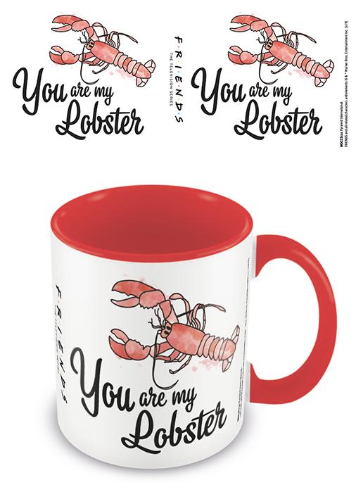 FRIENDS - Colored Inner Mug - You are my Lobster