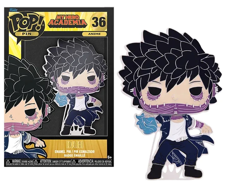 MY HERO ACADEMIA - Pop Large Enamel Pin N° 36 - Dabi