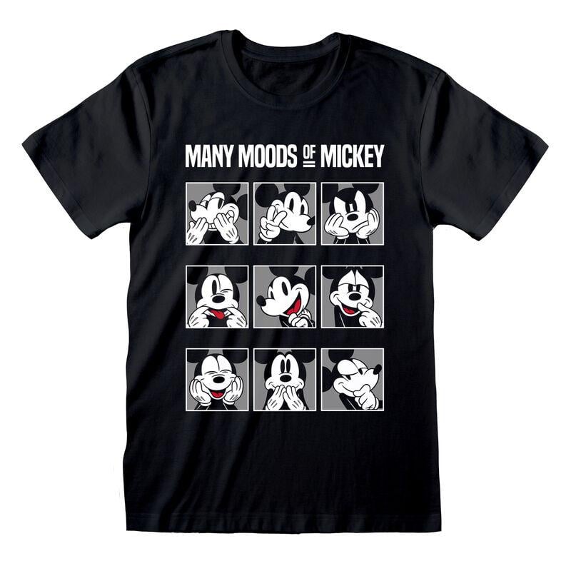 MICKEY AND FRIENDS - Many Moods of Mickey - Unisex T-Shirt (S)