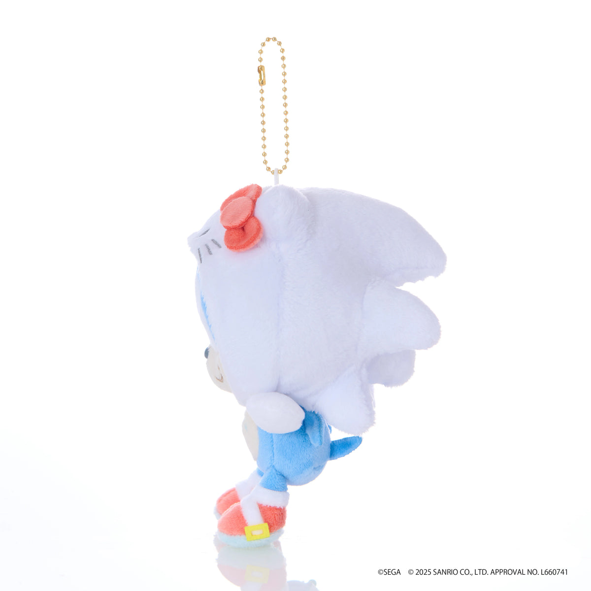 SONIC & FRIENDS X SANRIO - Sonic x Hello Kitty - Mascot Plush 8cm
