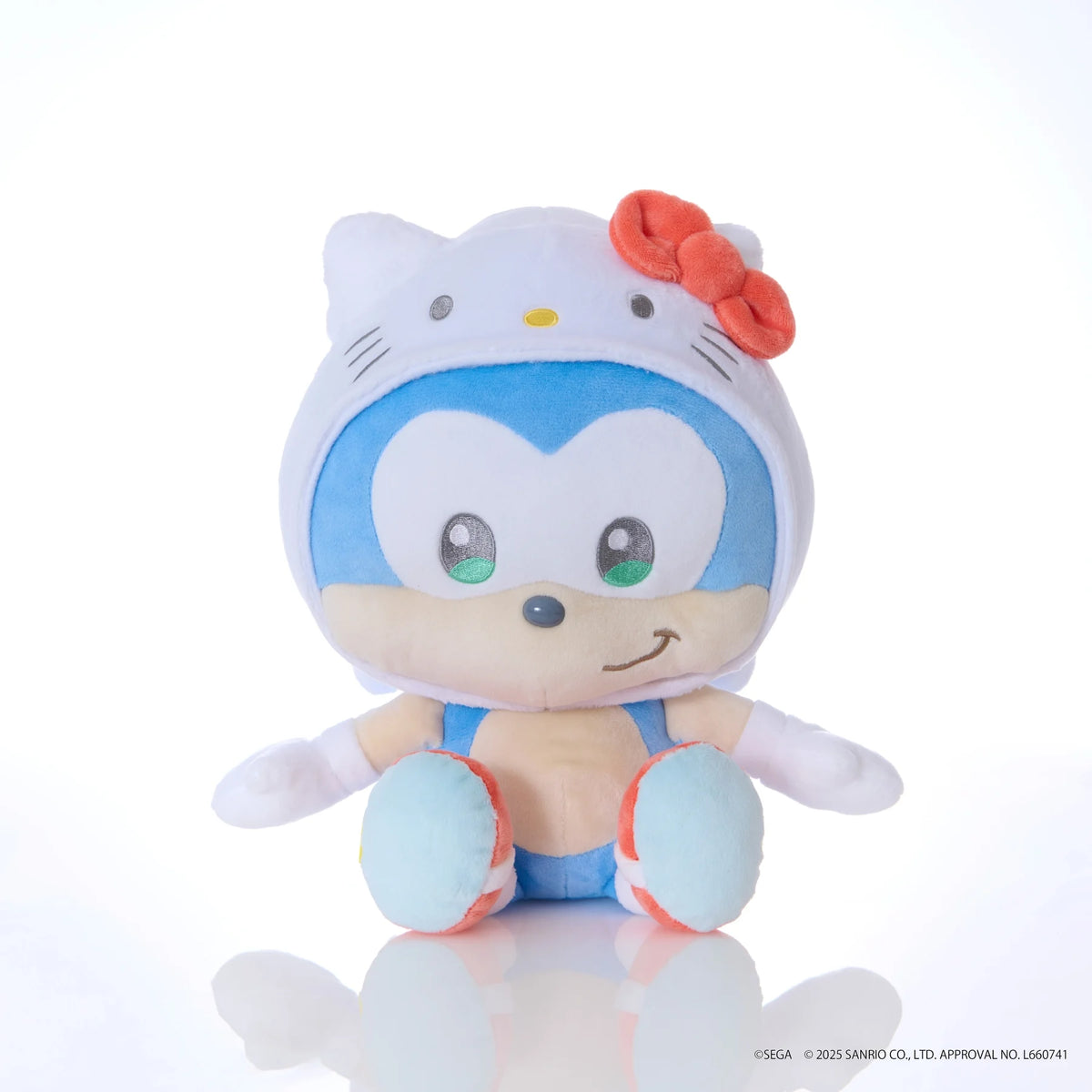 SONIC & FRIENDSX SANRIO - Sonic X Hello Kitty - PlushToy (M) 24cm