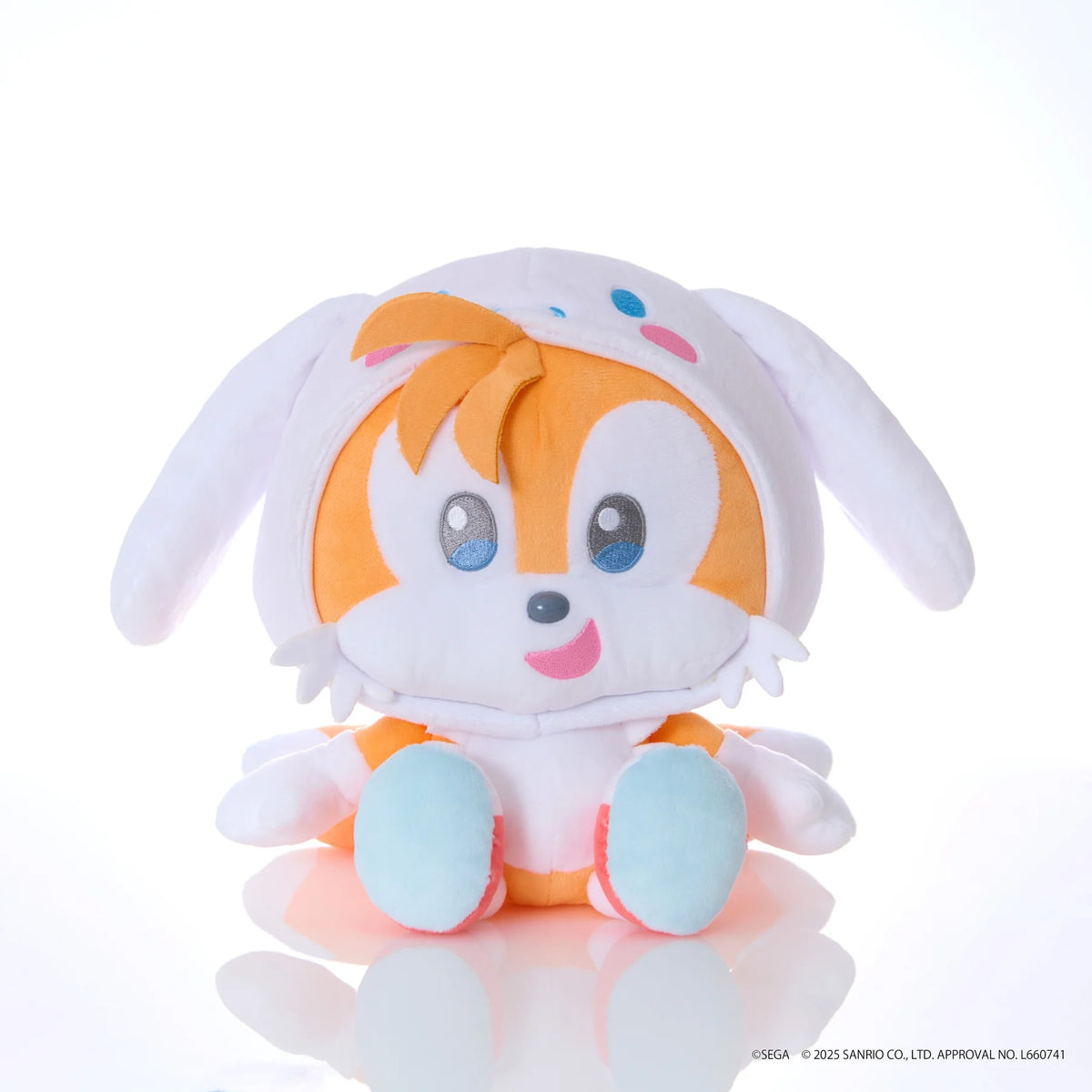 SONIC & FRIENDSX SANRIO - Tails X Cinnamoroll - PlushToy (M) 24cm