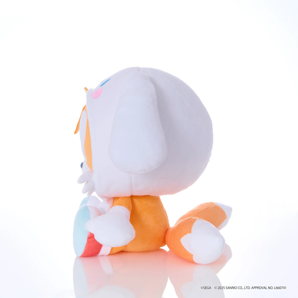 SONIC & FRIENDSX SANRIO - Tails X Cinnamoroll - PlushToy (M) 24cm