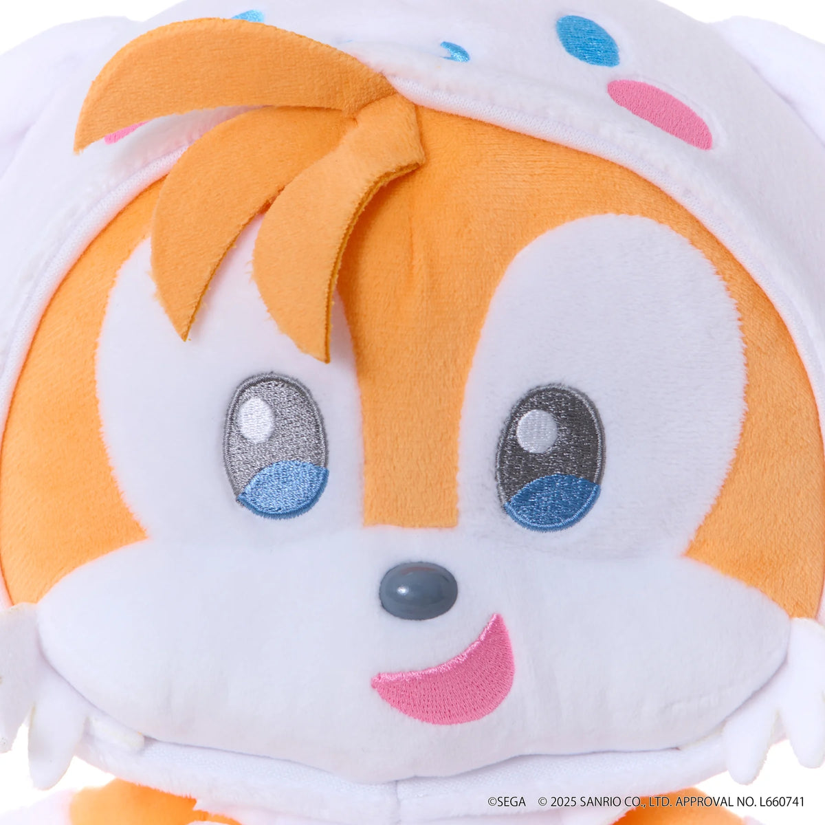 SONIC & FRIENDSX SANRIO - Tails X Cinnamoroll - PlushToy (M) 24cm