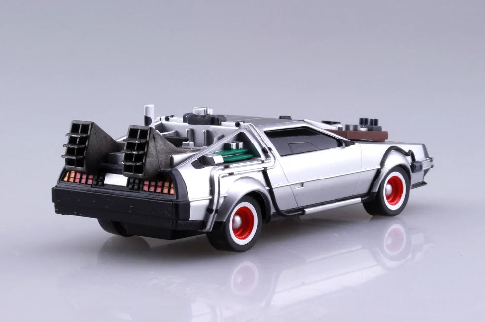 BACK TO THE FUTURE 3 - Delorean - Model Kit 1/43 10cm