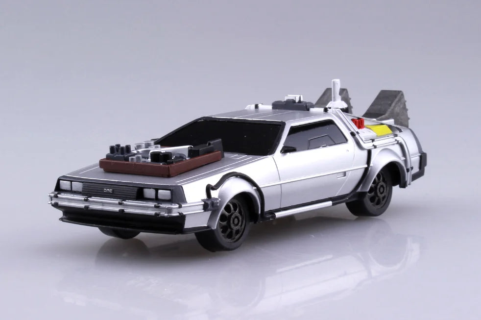 BACK TO THE FUTURE 3 - Delorean - Model Kit 1/43 10cm