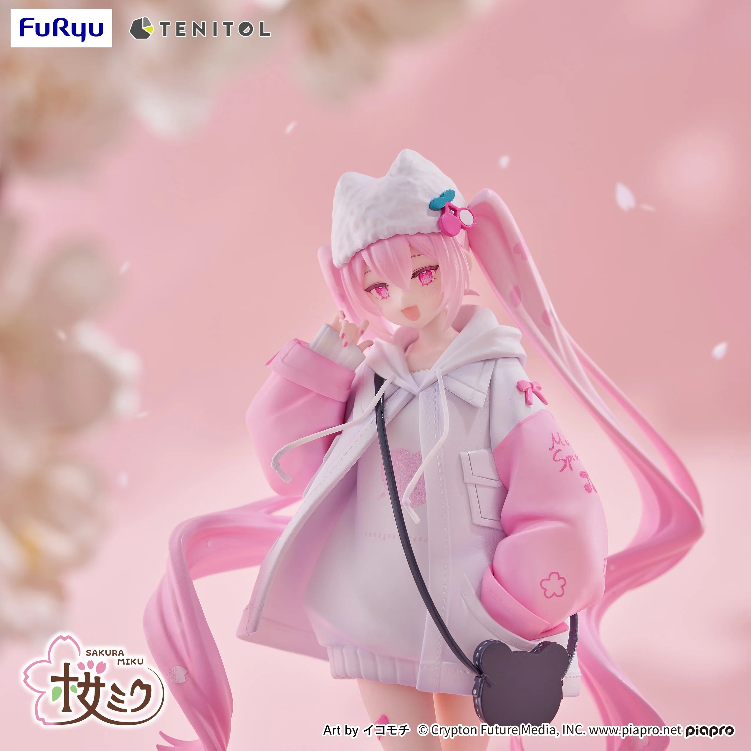 HATSUNE MIKU - Sakura Miku - Statue Tenitol 19cm
