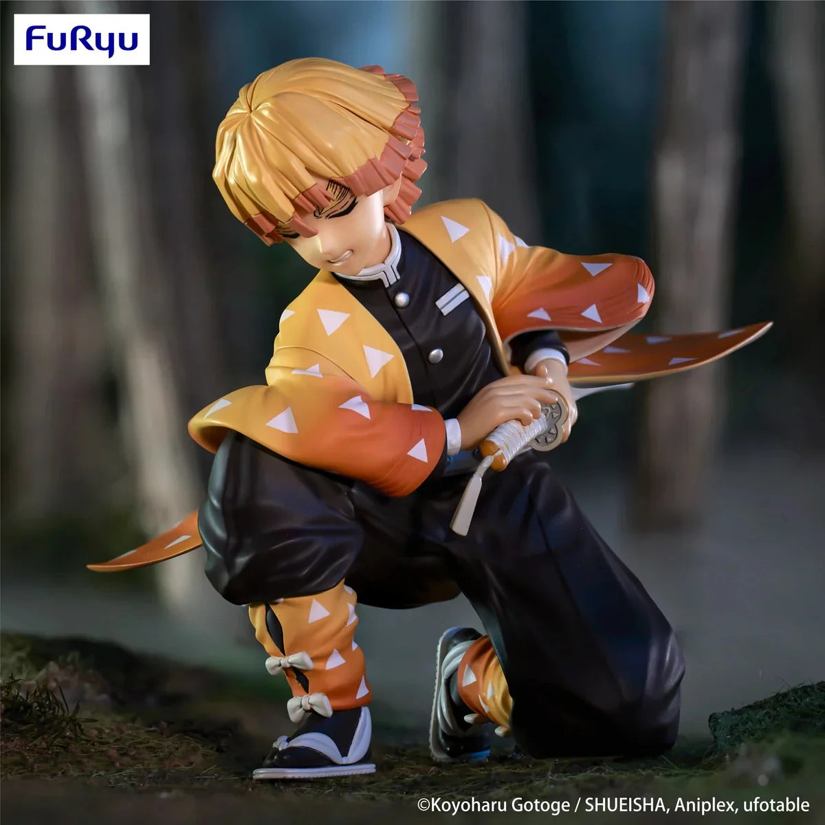 DEMON SLAYER - Agatsuma Zenitsu - Statue 10cm