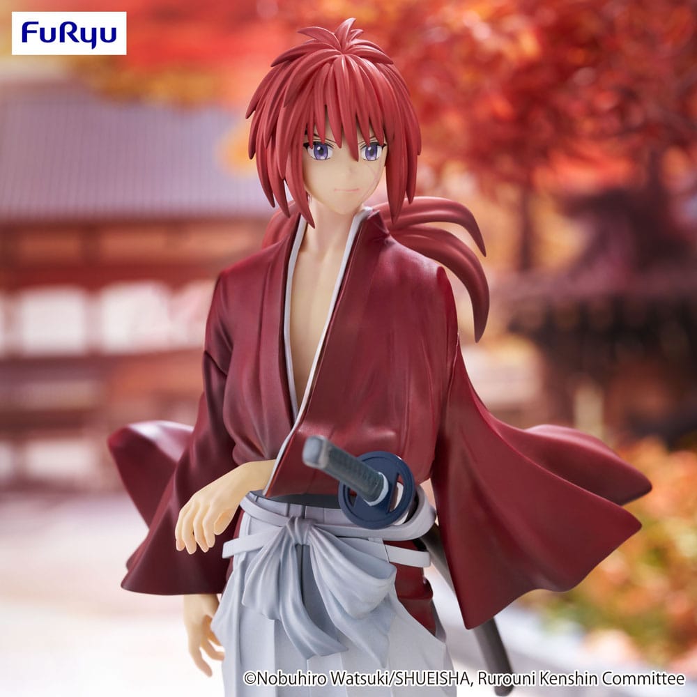 RUROUNI KENSHIN - Kenshin Himura - Statue Trio-Try-It 19cm