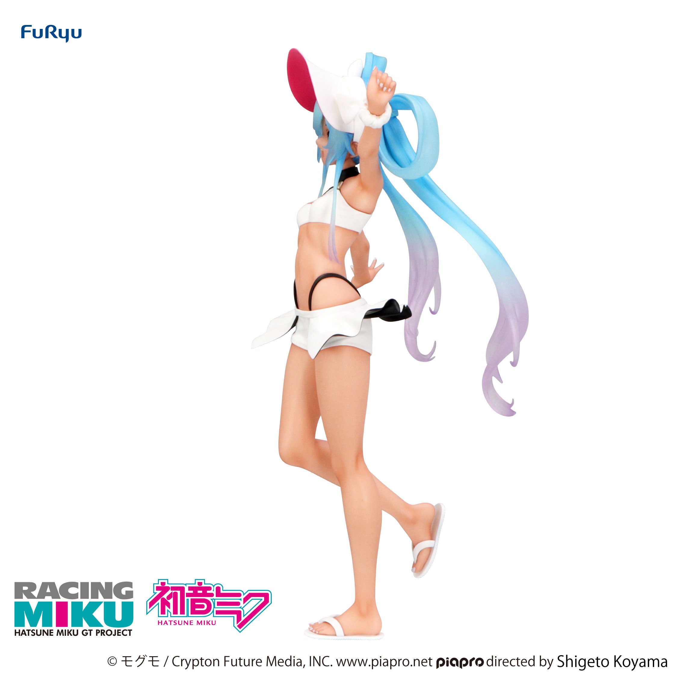HATSUNE MIKU - Racing Miku 2024 Summer - Statue Trio-Try-It 21cm