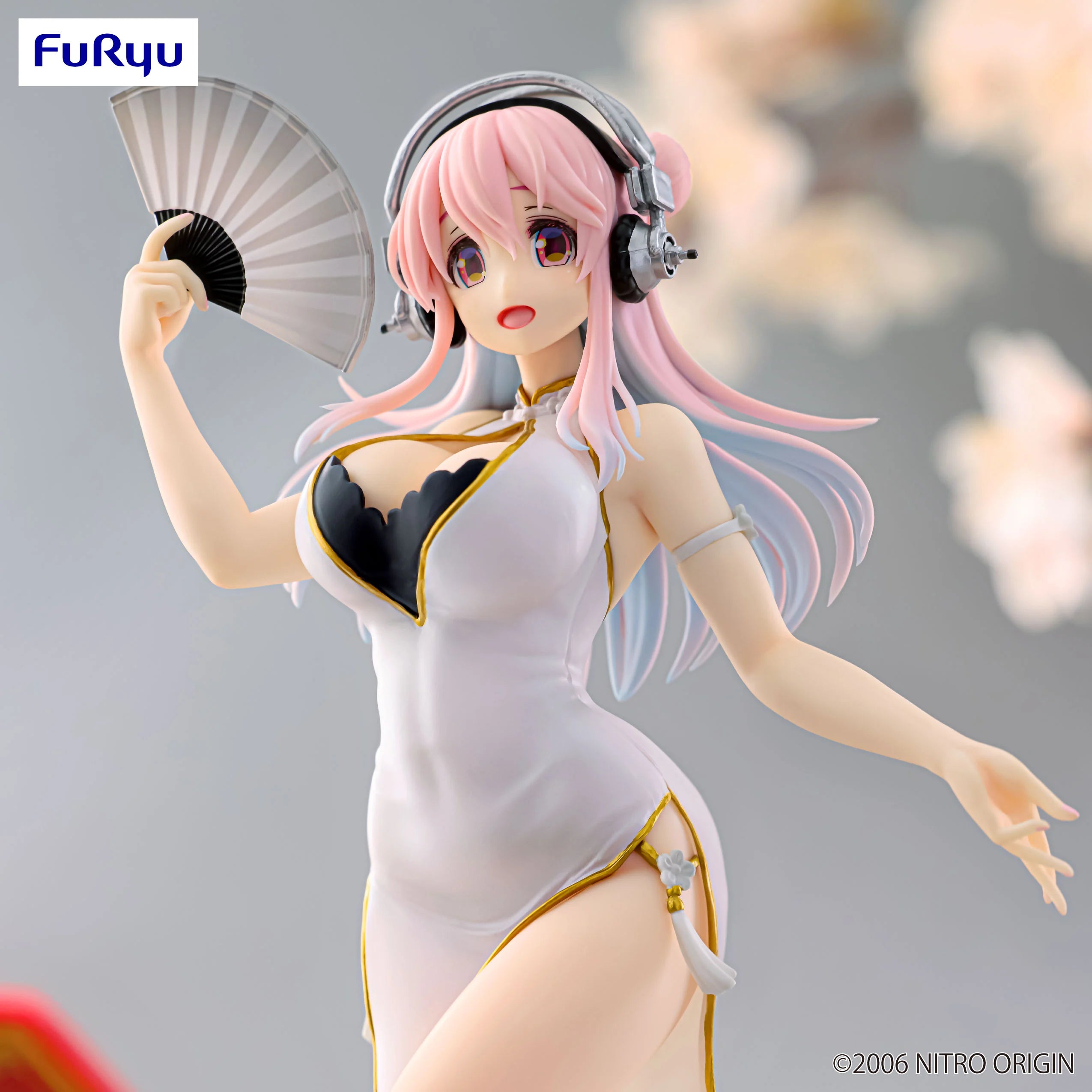 SUPER SONICO - White china dress - Statue Trio-Try-It 21cm