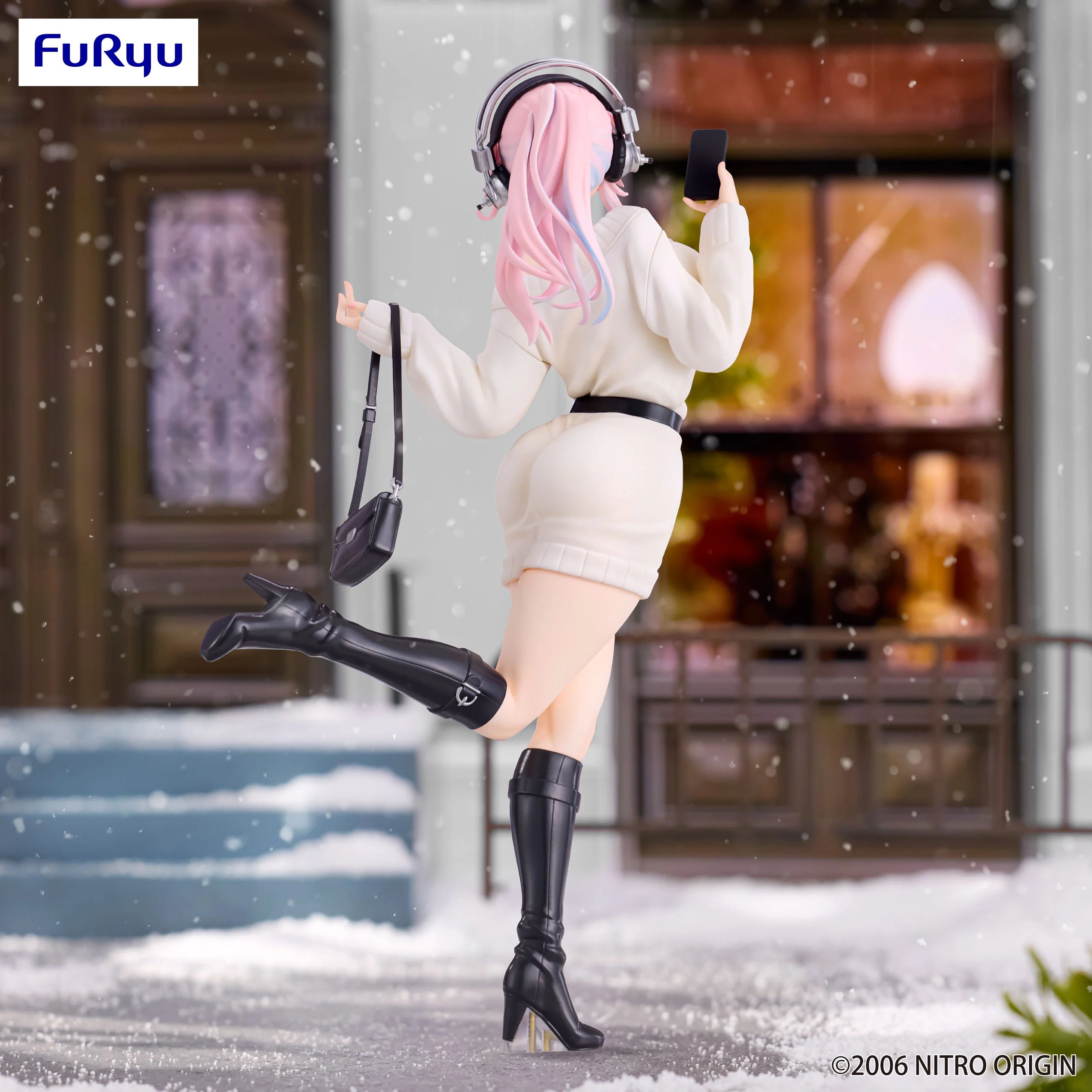SUPER SONICO - Winter Memory - Statue Trio-Try-It 21cm