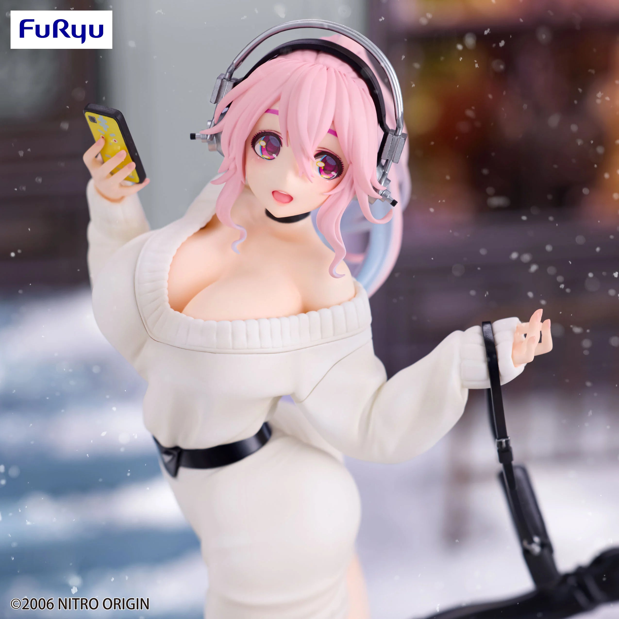 SUPER SONICO - Winter Memory - Statue Trio-Try-It 21cm