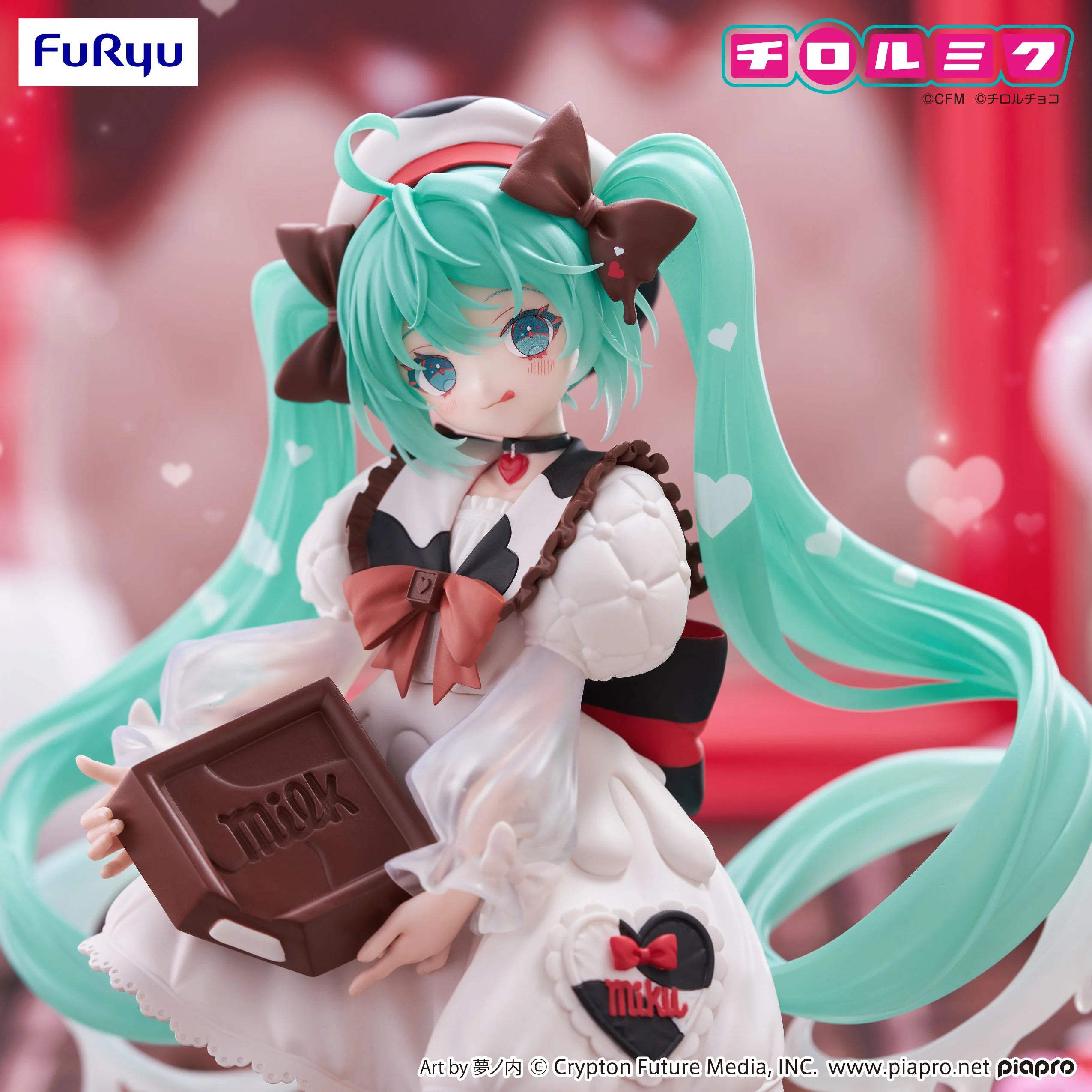 HATSUNE MIKU - Hatsune Miku x Tirol Choco - Statue Trio-Try-It 19cm