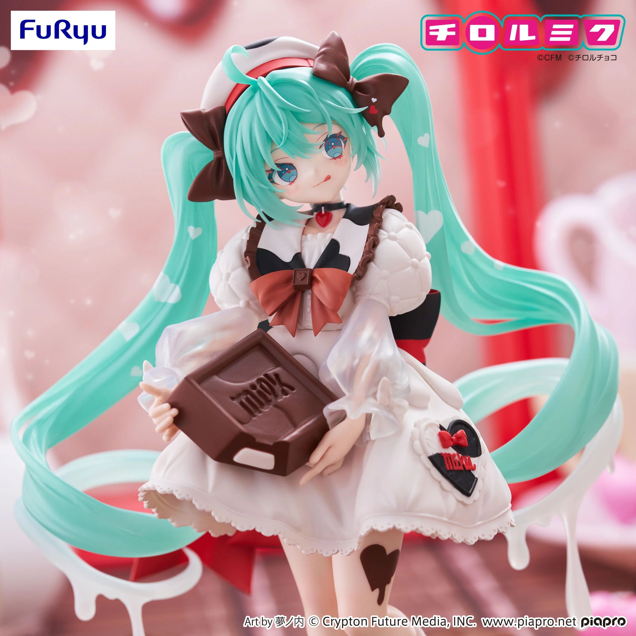 HATSUNE MIKU - Hatsune Miku x Tirol Choco - Statue Trio-Try-It 19cm