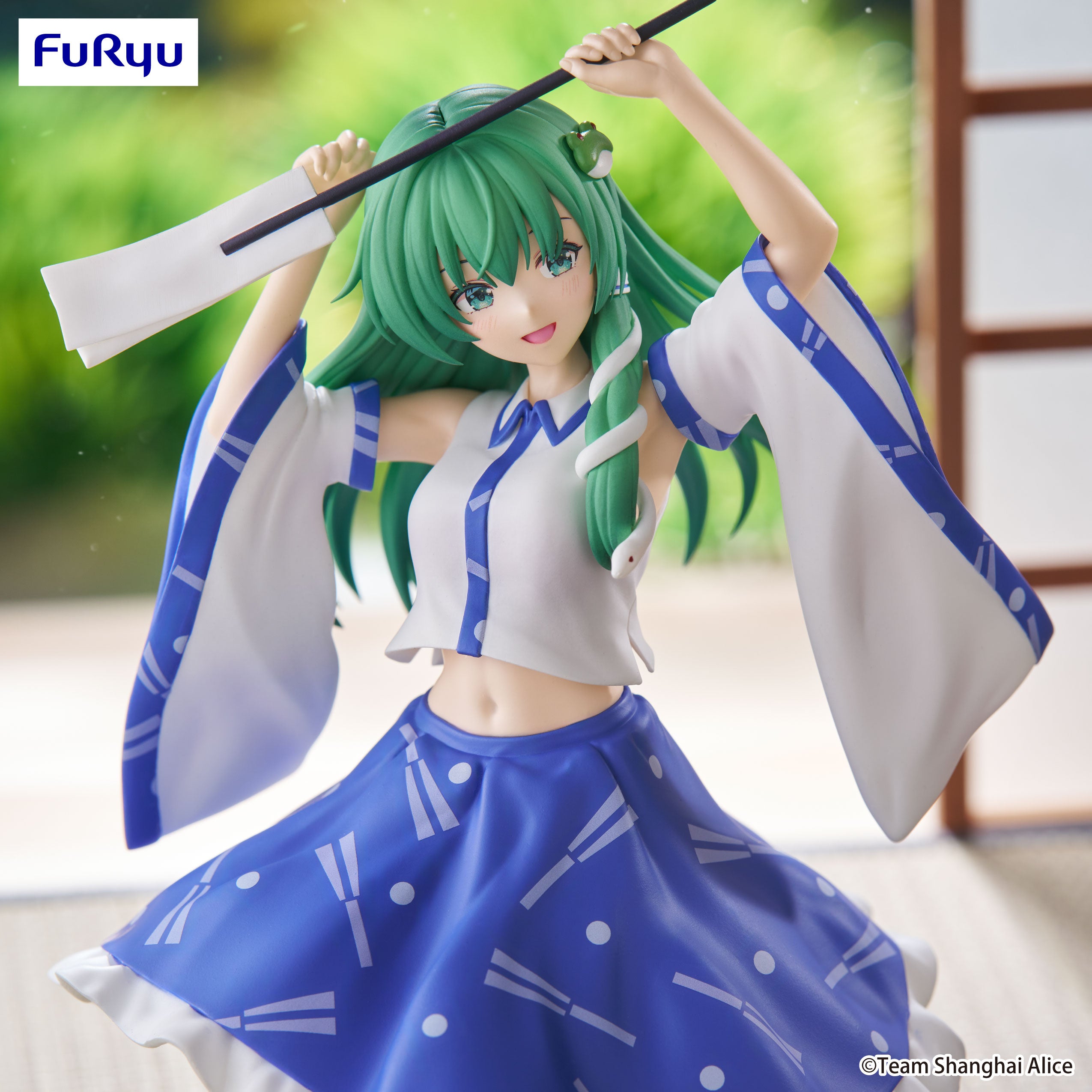 TOUHOU PROJECT - Sanae Kochiya - Statue Noodle Stopper 13cm