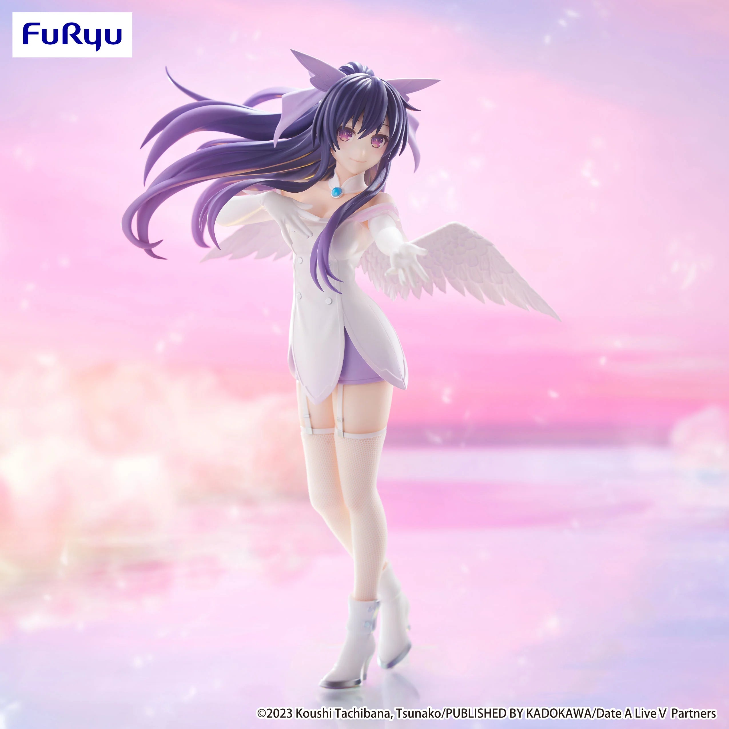 DATE A LIVE V - Tohka Yatogami - Statue Bicute Pure 23cm