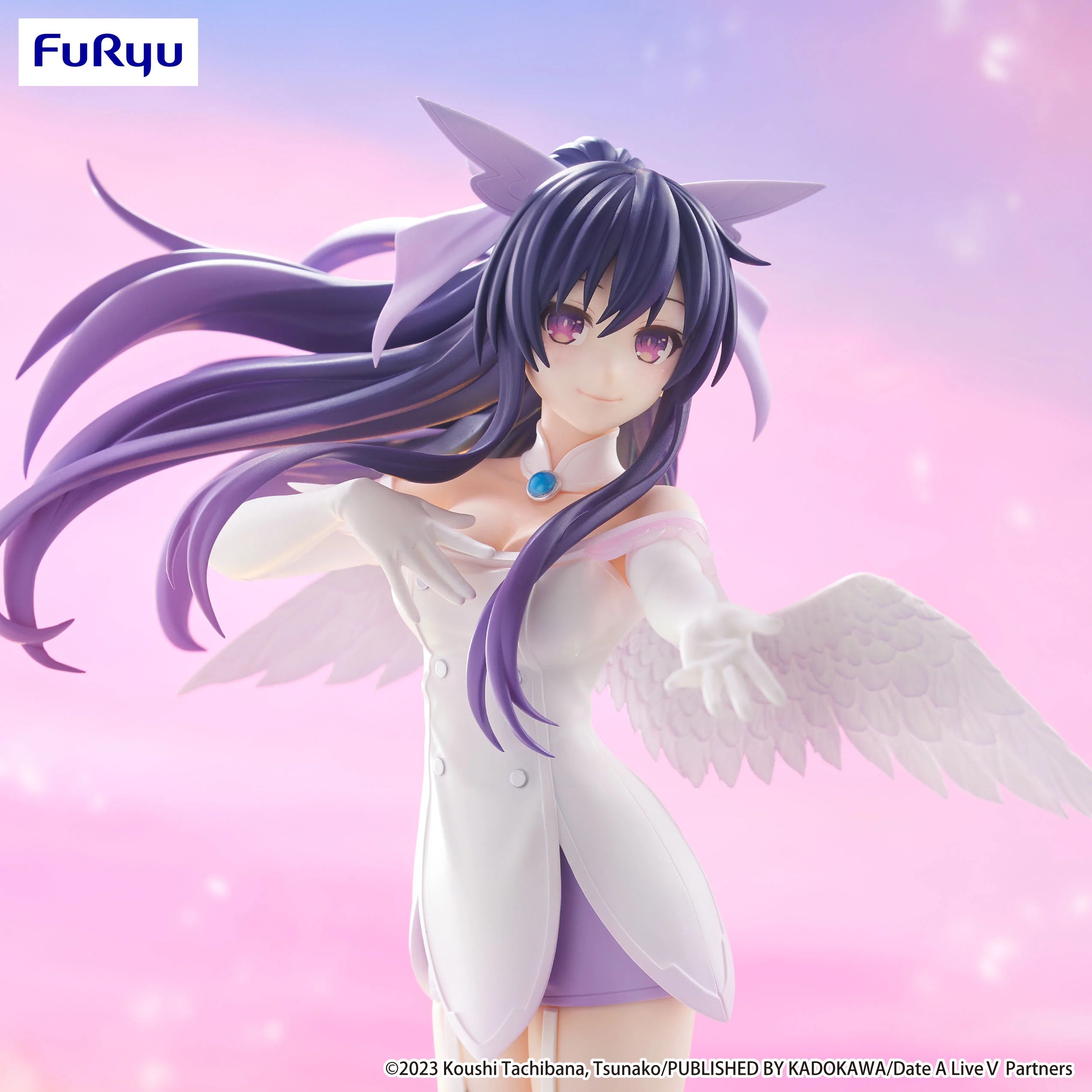 DATE A LIVE V - Tohka Yatogami - Statue Bicute Pure 23cm