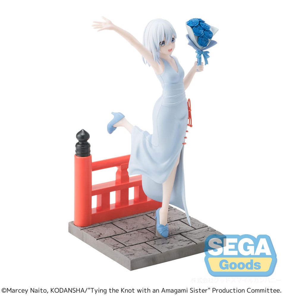 TYING THE KNOT WITH AN AMAGAMI SISTER - Asahi - Statue Luminasta 18cm