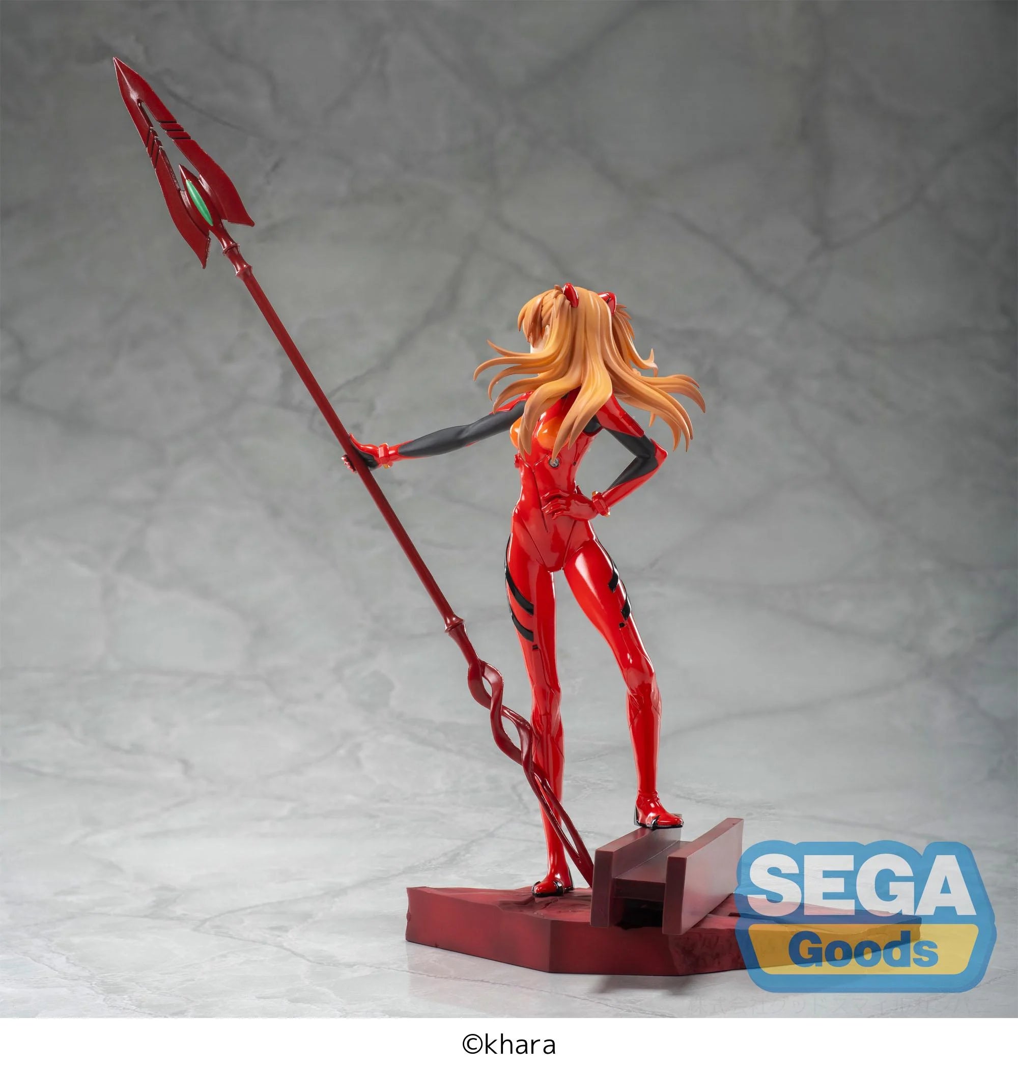 EVANGELION - Asuka X Spear of Cassius - Figure Luminasta 20cm