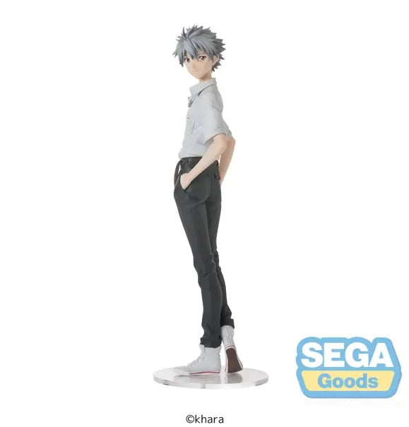 EVANGELION - Kaworu Nagisa Uniform Ver - High Premium Figure 22cm