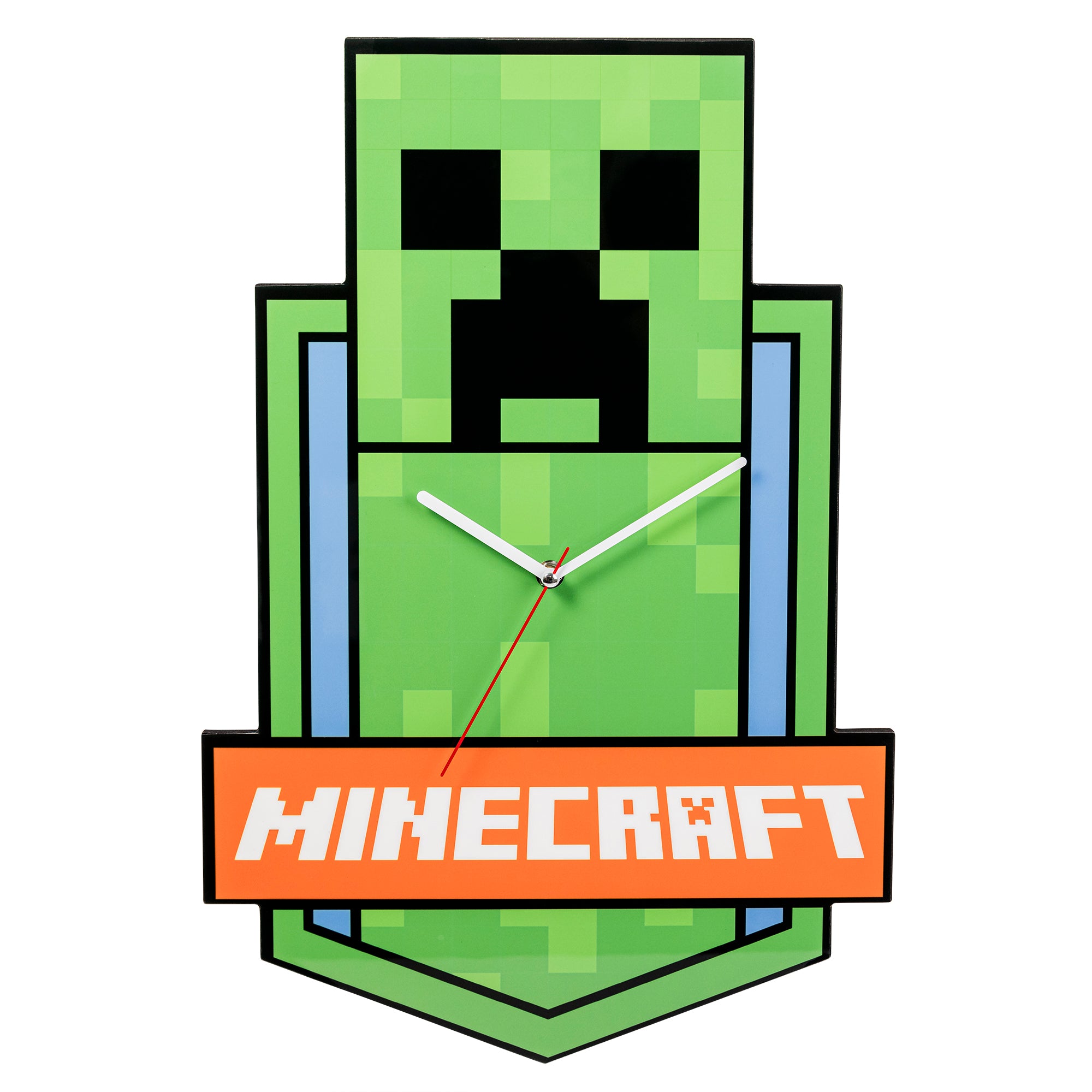MINECRAFT - Creeper - Wall Clock 21inch