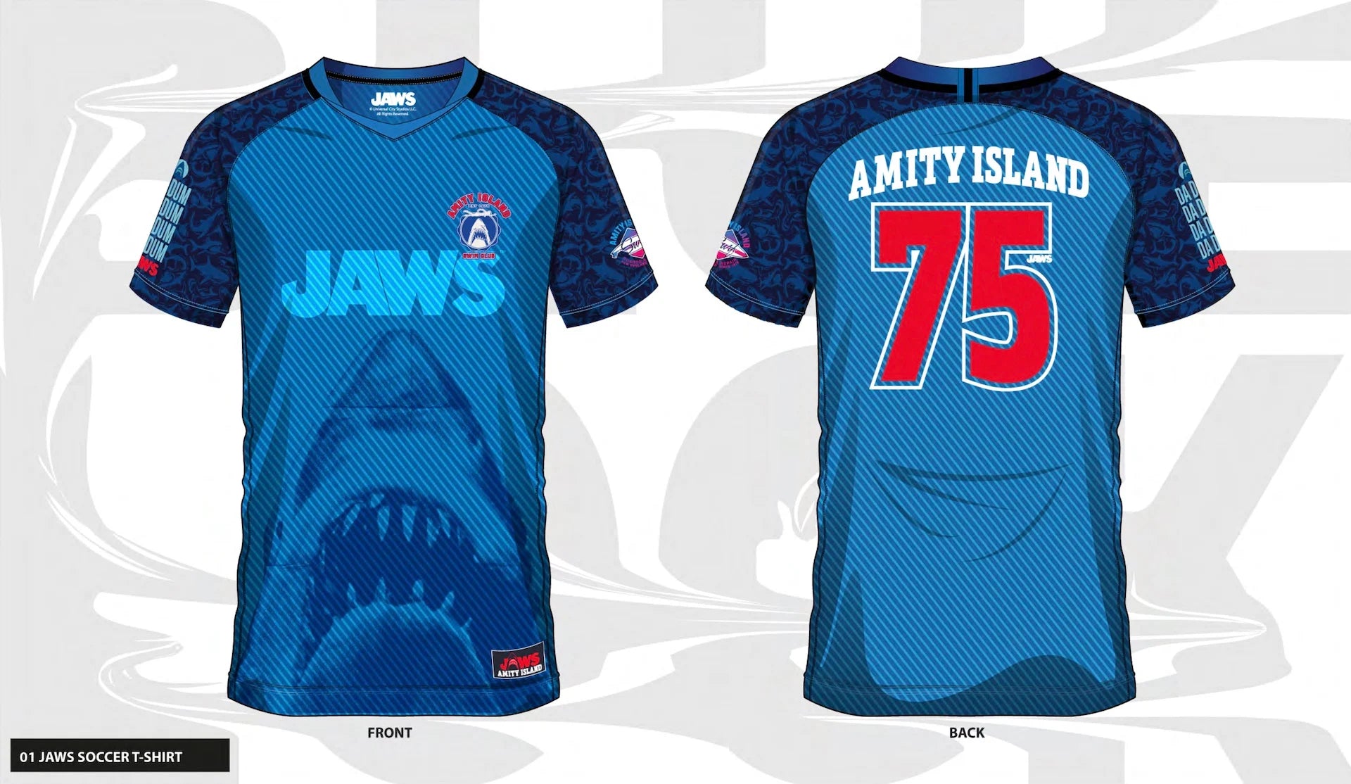 JAWS - Amity Island 75 - Soccer Jersey Men (XXL)