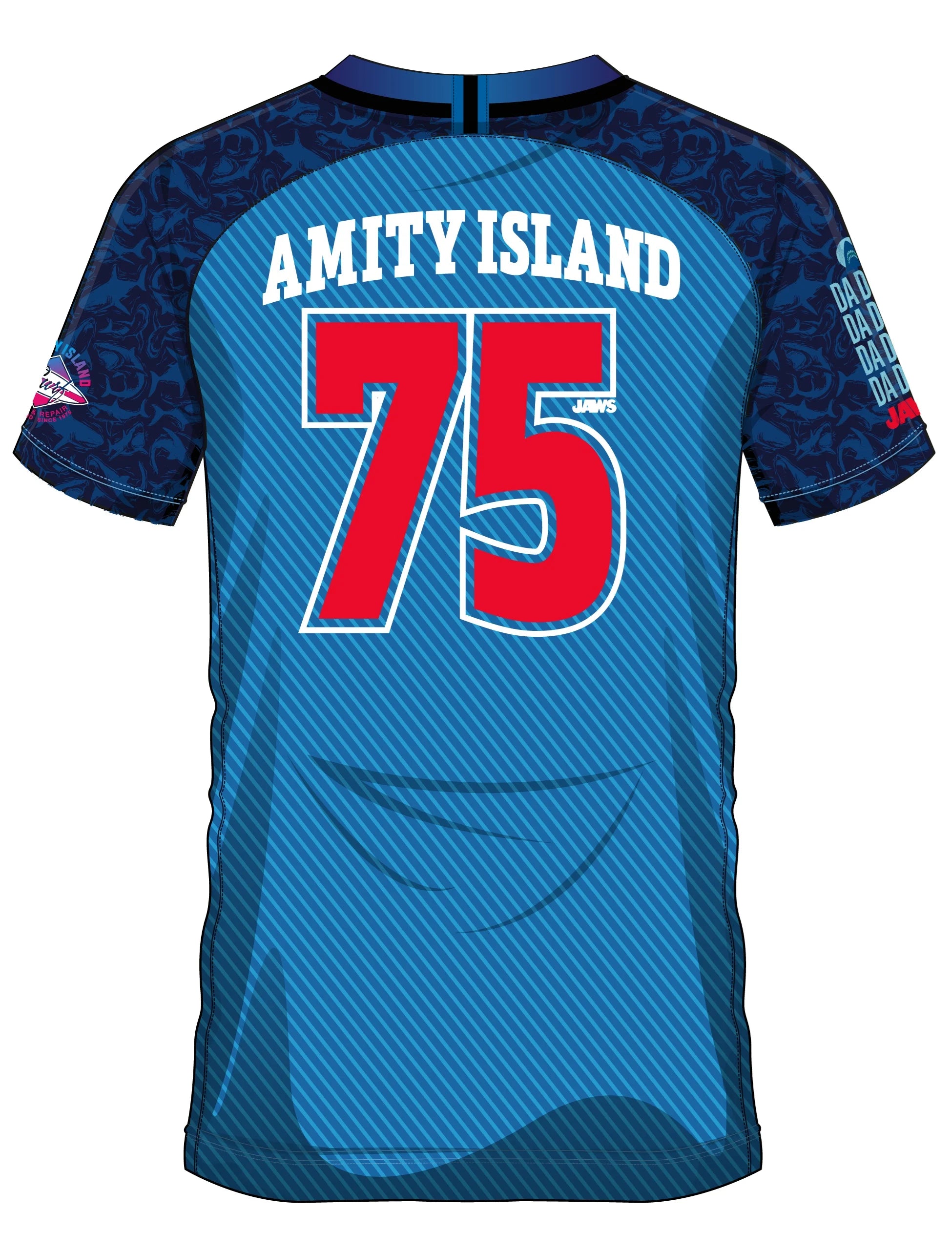 JAWS - Amity Island 75 - Soccer Jersey Men (XXL)