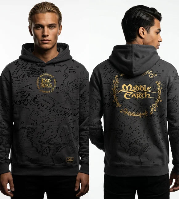 LORD OF THE RINGS - Middle Earth - Hooded Sweat (XXL)
