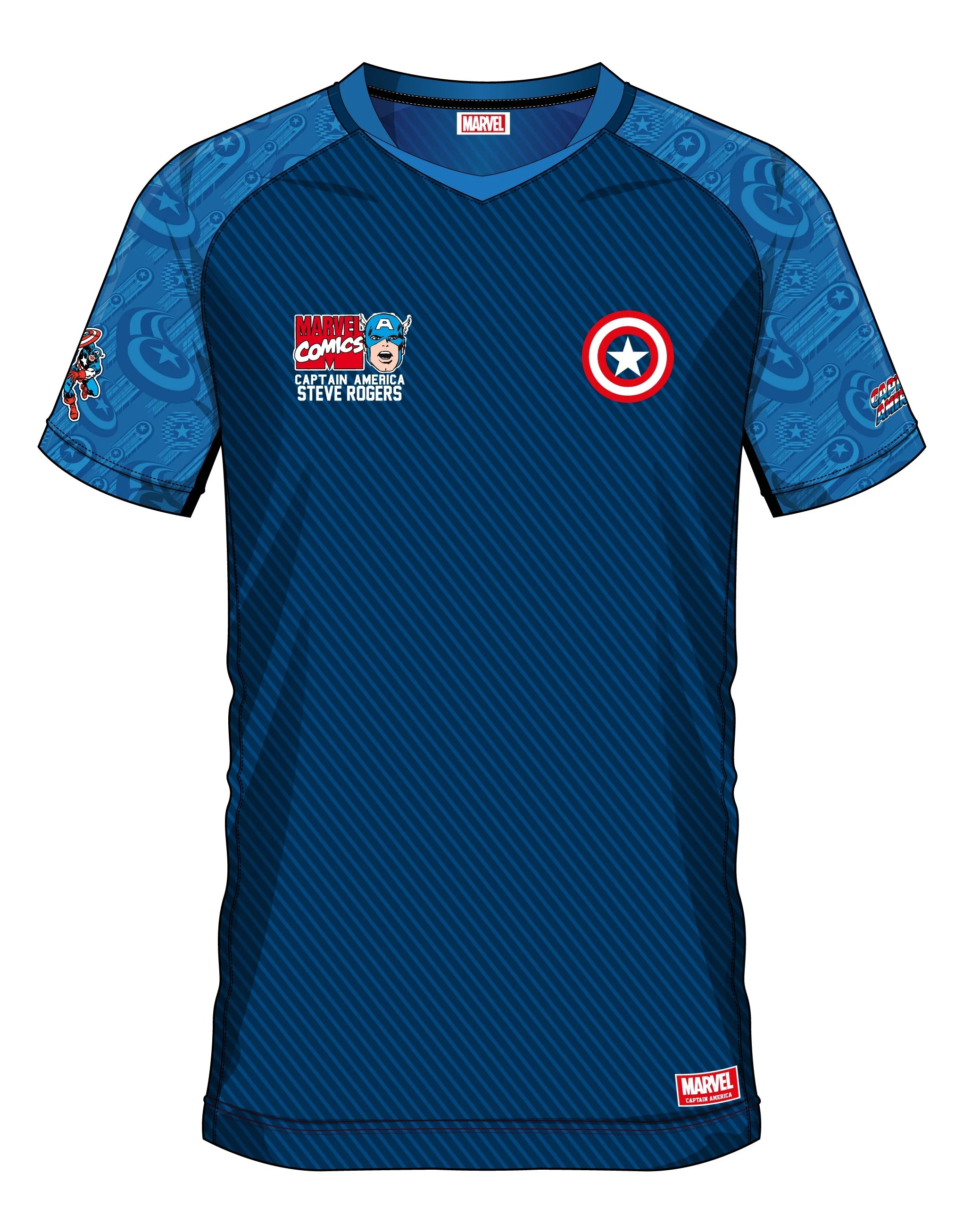 MARVEL - Captain America 41 - Soccer Jersey Men (XL)