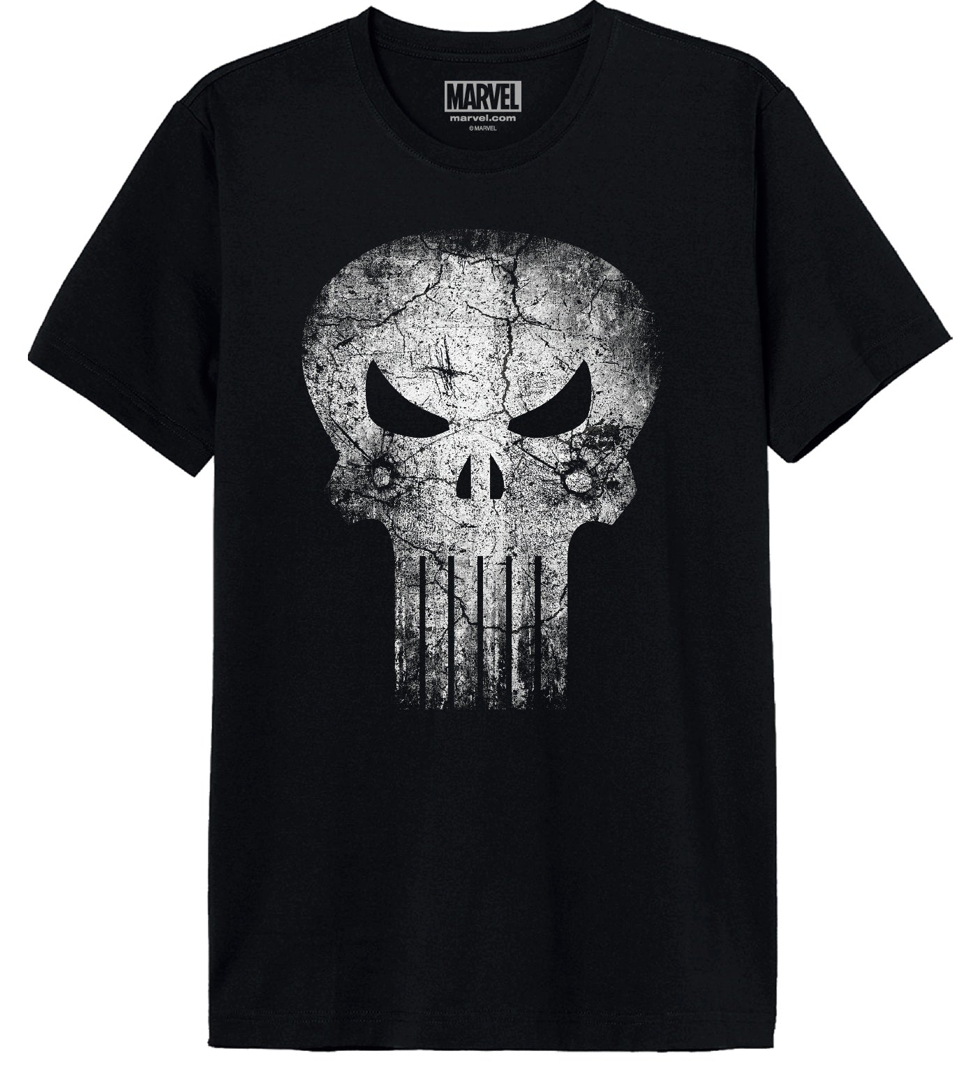 MARVEL - Punisher Skull Distress - T-Shirt Men (S)