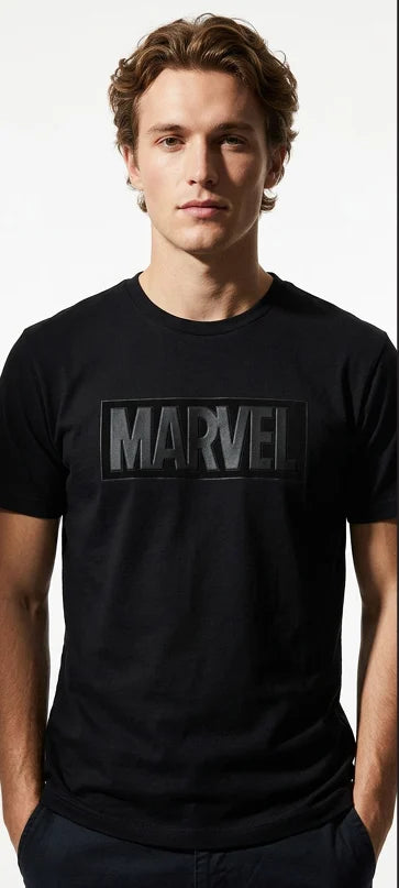 MARVEL - Marvel Logo 3D Print - T-Shirt (S)
