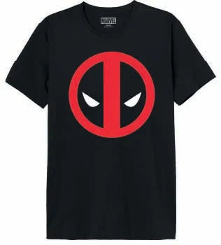 MARVEL - Deadpool Logo Puff - T-Shirt Men (M)
