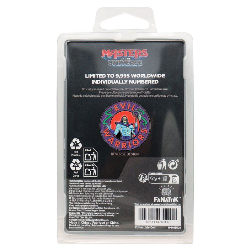 MASTERS OF THE UNIVERSE 2026 - He-Man & Skeletor -Limited Edition Coin